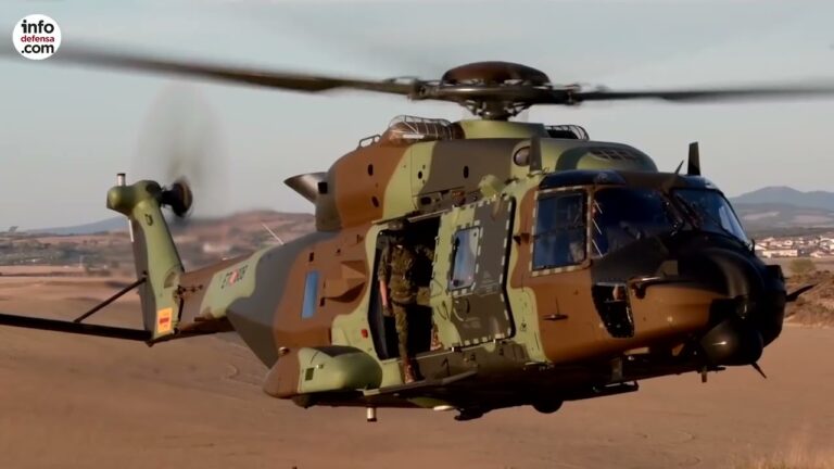 ¡Descubre cómo el helicóptero NH90 fortalece la Armada Española!